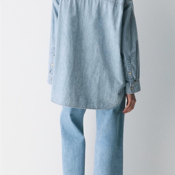 Denim Forum The 80s Comfy Denim Shirt - Picture 4 of 7